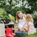 Natural Bulbs | Schaal Fiona Zwart Moeder en dochter