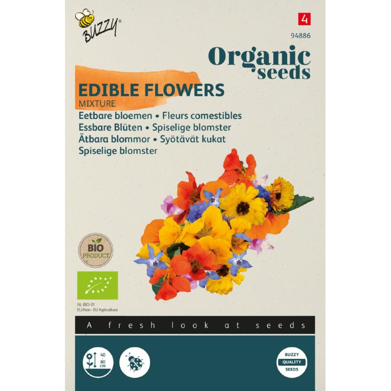 Mengsel Eetbare Bloemen - BIO