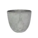 Artstone Topf Bola grau D23 H20