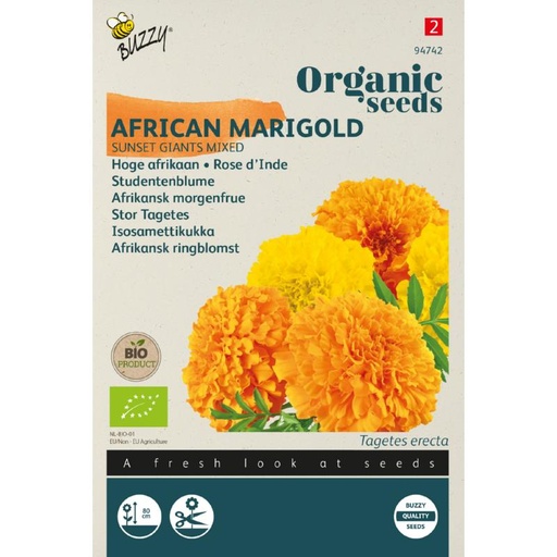 [Buzzy-94742] Afrikaan Sunset Giants gem. Tagetes - BIO