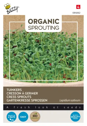 [Buzzy-084062] Tuinkers-Kiemgroente - BIO