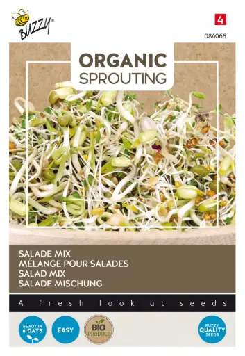 [Buzzy-084066] Salade mix - Kiemgroente -BIO