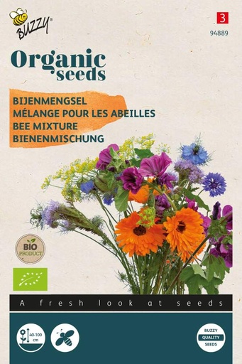 [Buzzy-94889] Bloemzaden mengsel Bijen - BIO