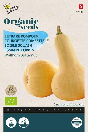 [Buzzy-92983] Butternut græskar Waltham - BIO