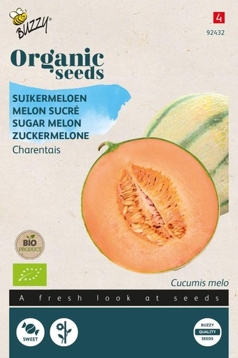 [Buzzy-92432] Sockermelon Charentais - BIO