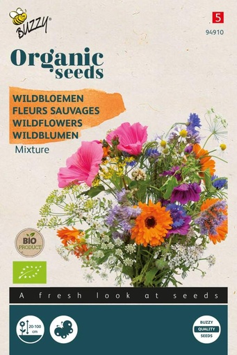 [Buzzy-94910] Wildblumen Mischung - BIO